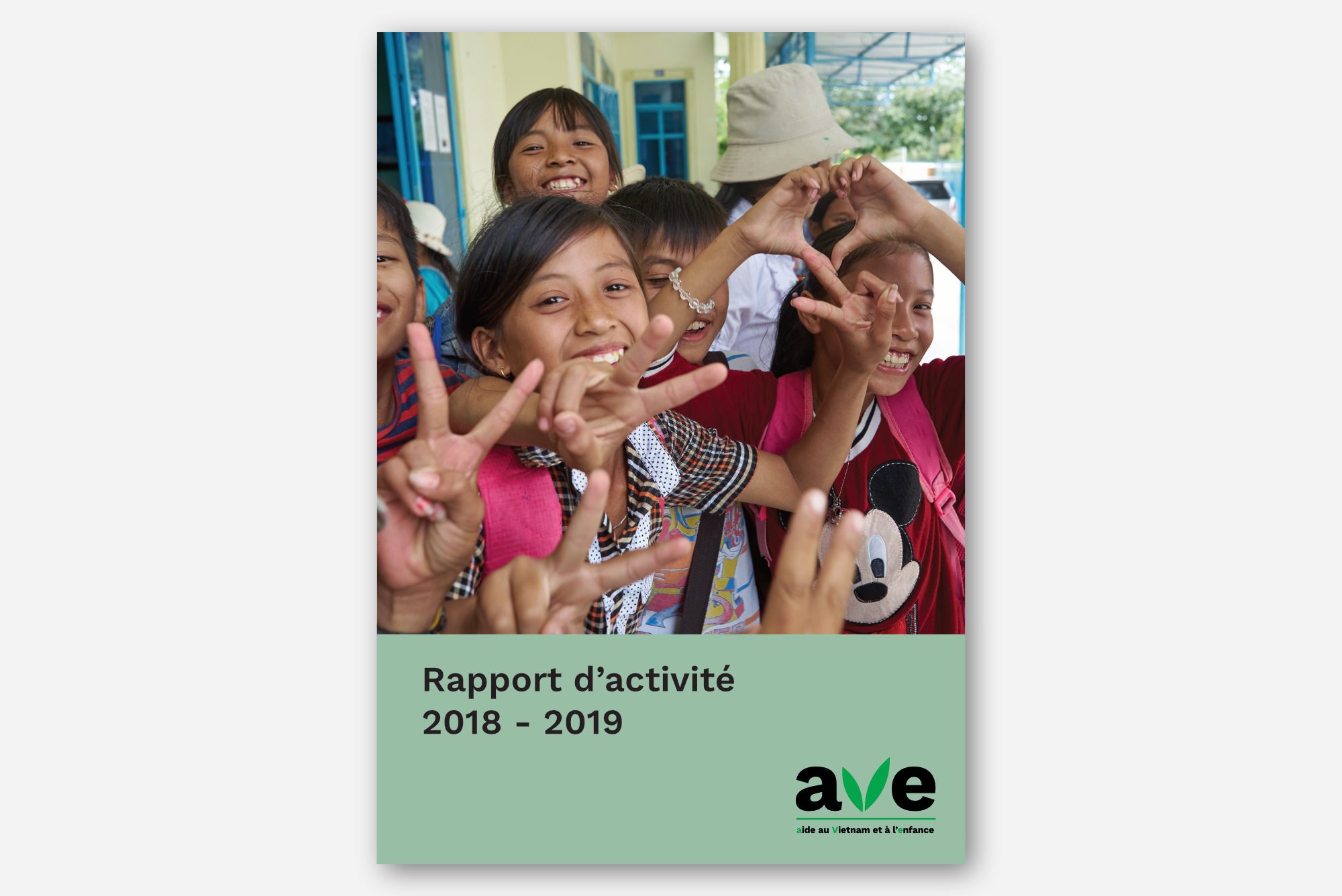 Couverture du rapport d'activité 2018-2019